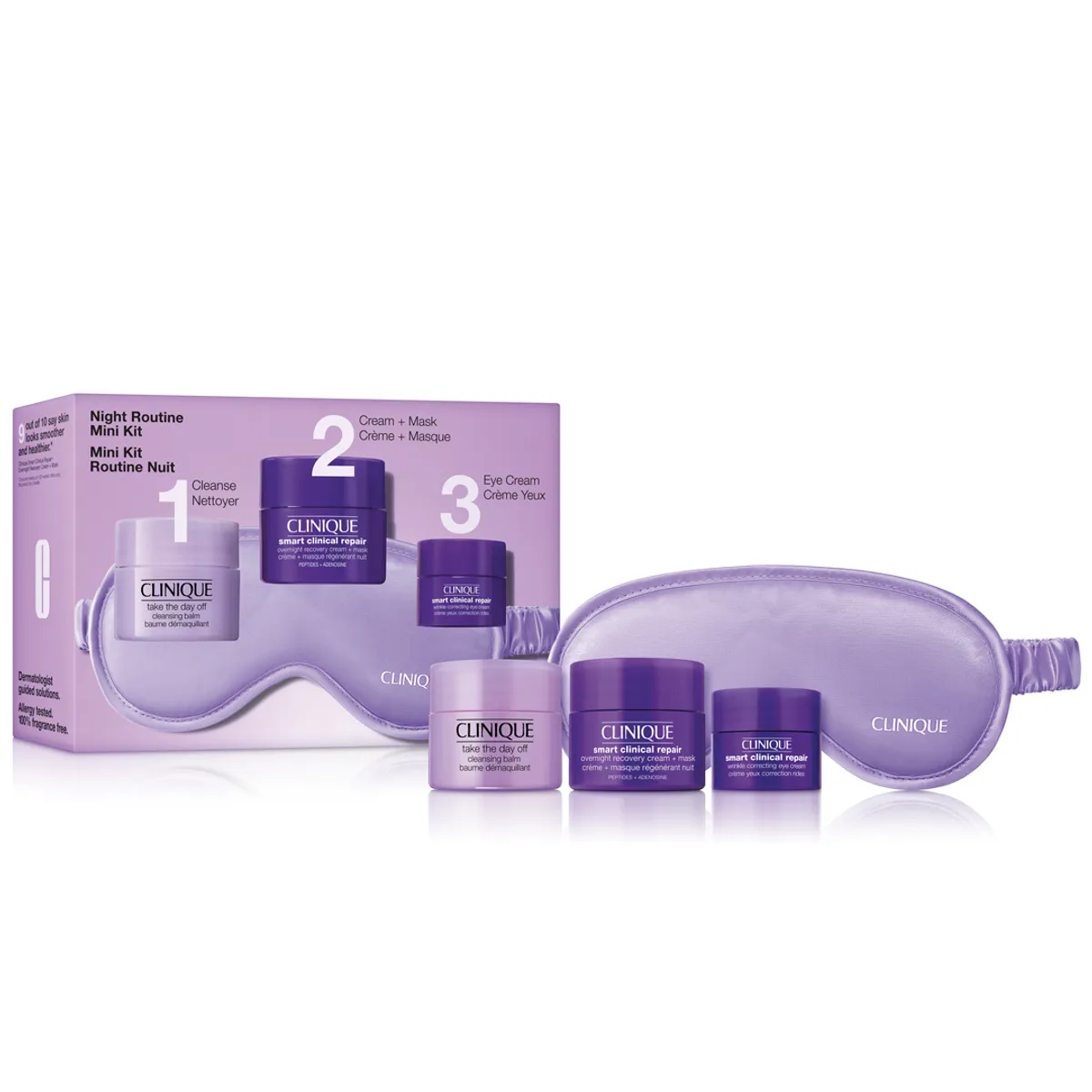 Clinique Mini Kit Night Routine 3 Producten