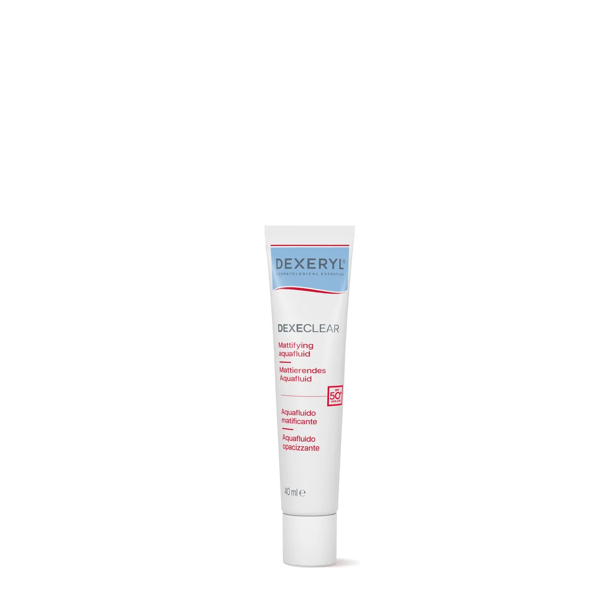 Dexeryl Dexeclear Matterend Aquafluïde SPF50+ 40ml