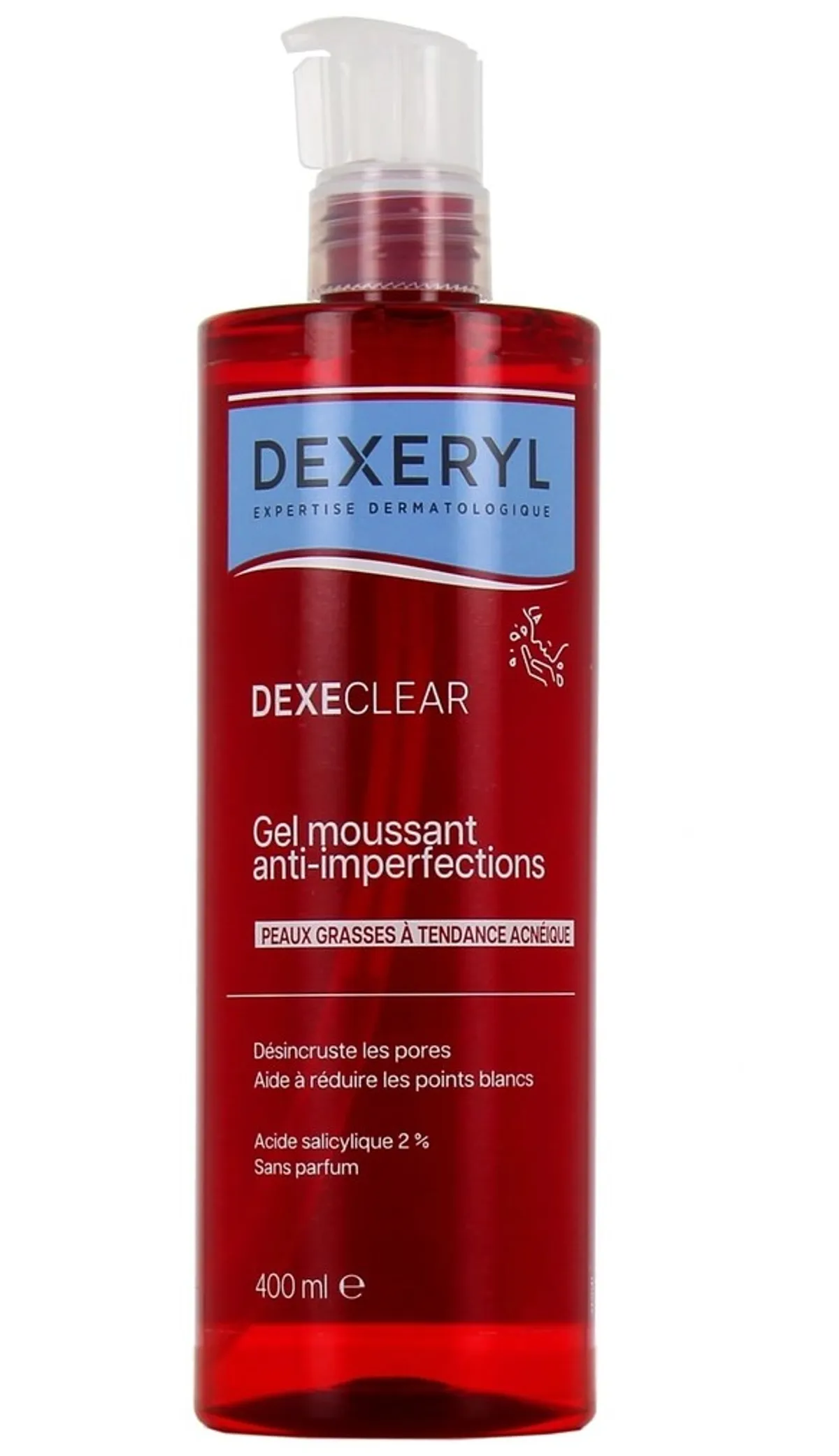 Dexeryl Dexeclear Gel Moussant Anti-Imperfections 400ml