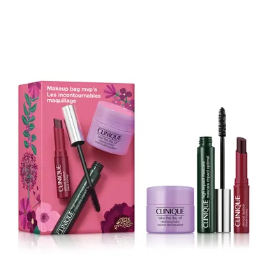 Clinique Makeup Bag Mvp's Les Incontournables Maquillage 3 Produits