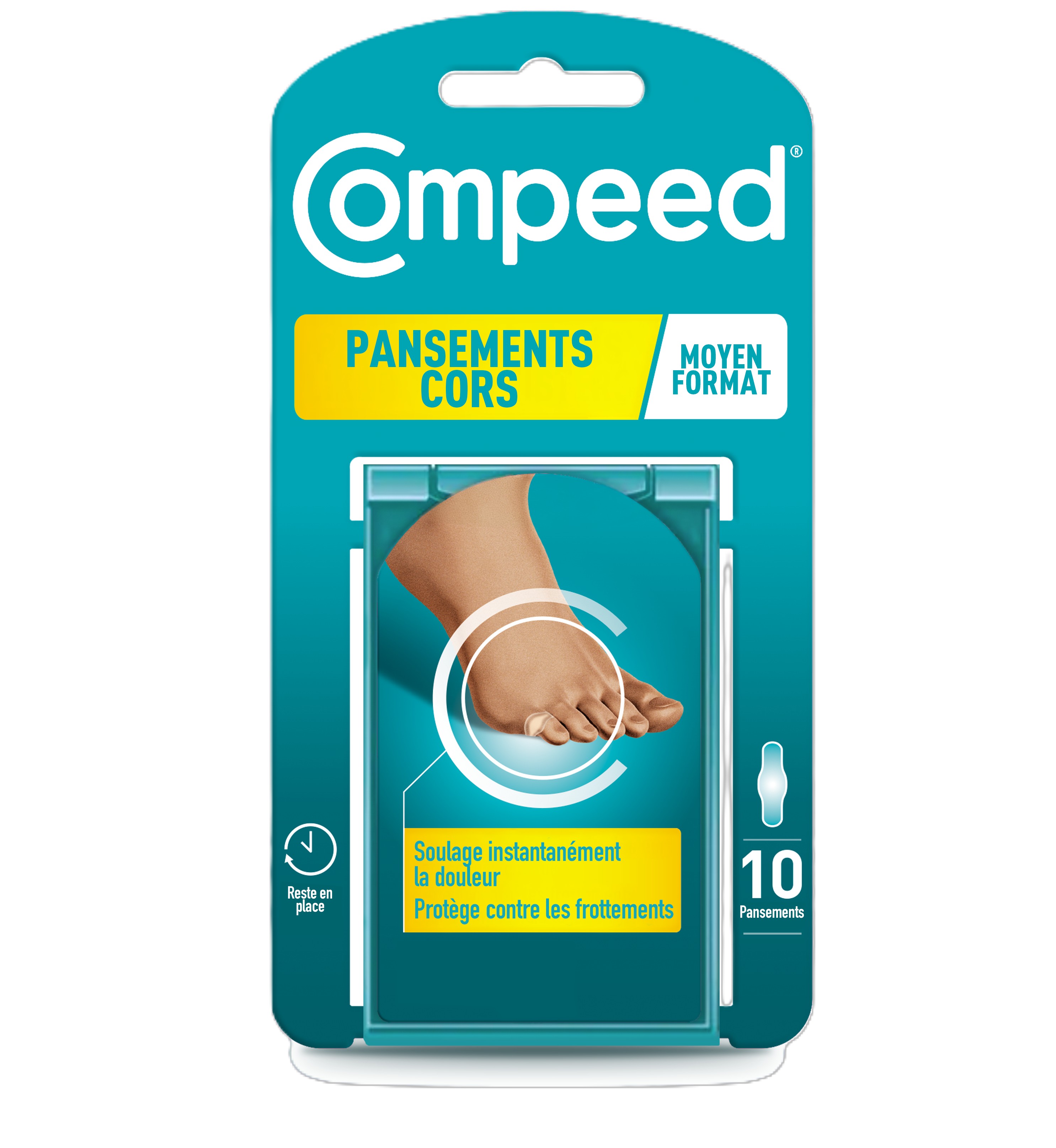 Compeed Pansement Cors 10 Pièces - Callosité - Cor - Durillon - Oeil de ...