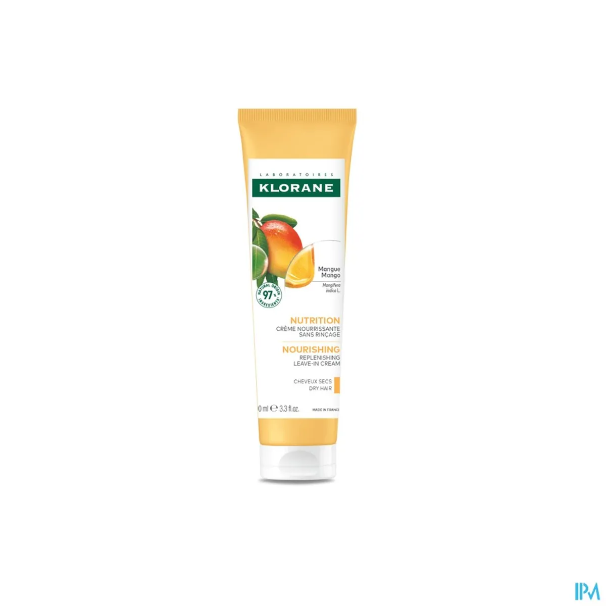 Klorane Leave-in Voedende Crème met Mango 100ml