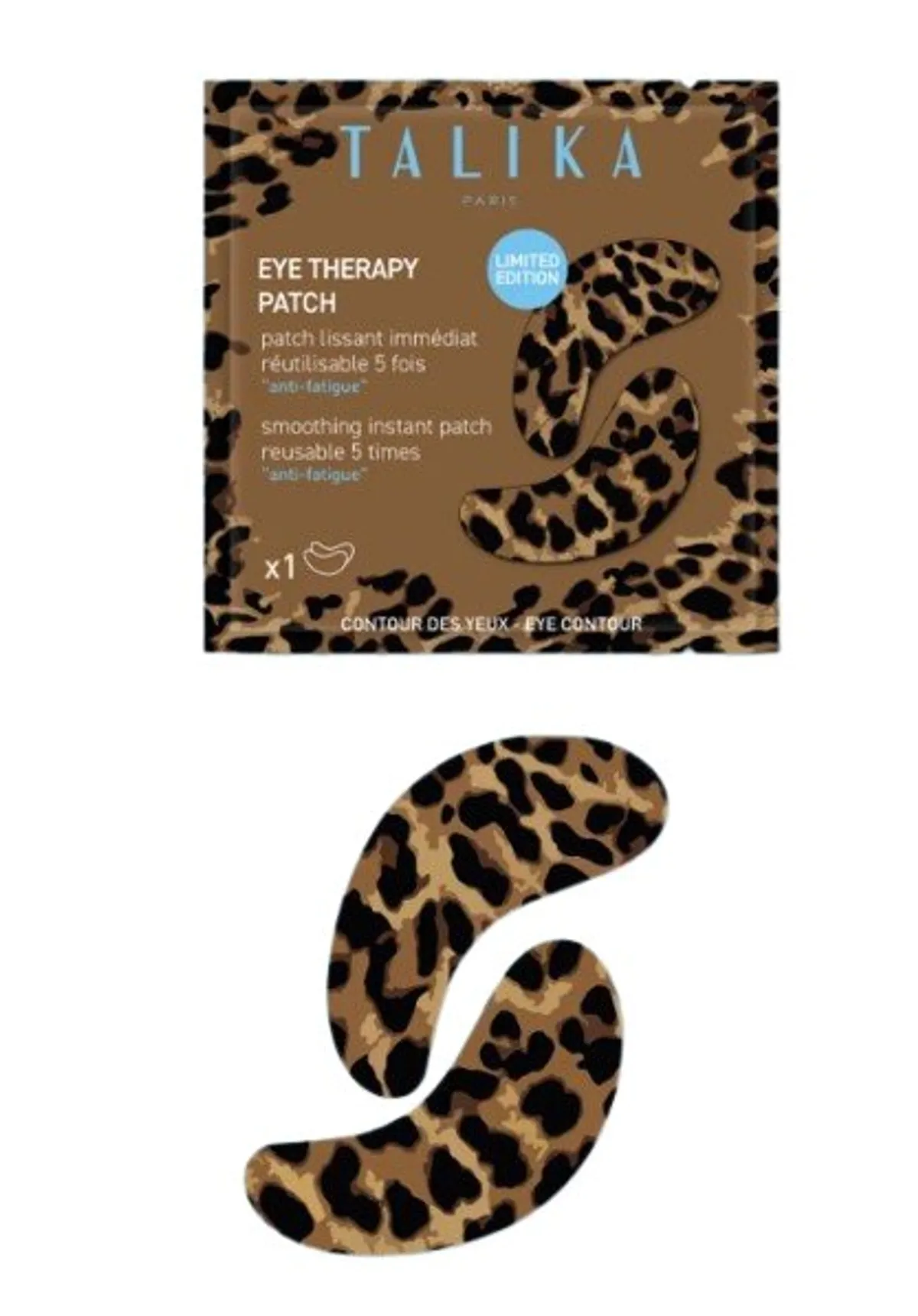 Talika Eye Therapy Patch Editie Luipaard 1 Paar