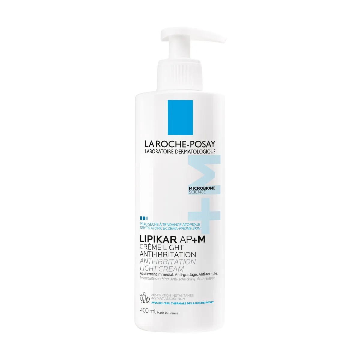 LRP LIPIKAR AP+M CREME LIGHT 400ML