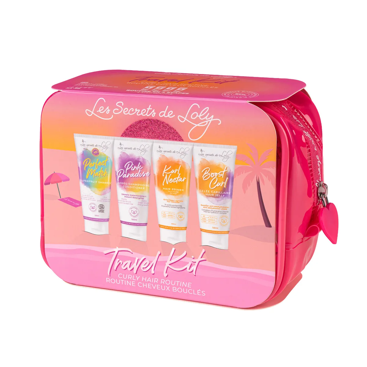 Les Secrets de Loly Trousse Cheveux Bouclés 4 Produits