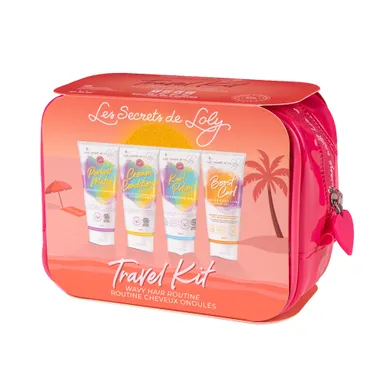 Les Secrets De Loly Trousse de Voyage Cheveux Ondulés 4 Produits