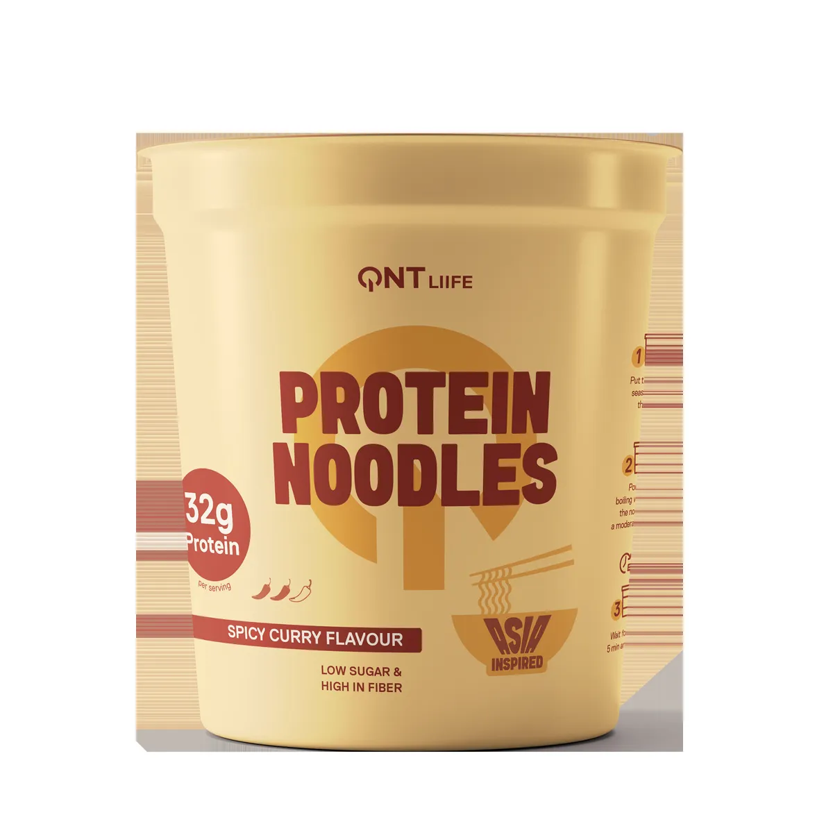 QNT Liife Protein Noodles Spicy Curry 66g