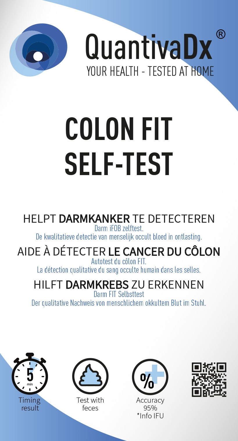 QUANTIVADX ZELFTEST DARM IFOB - TFO-602H