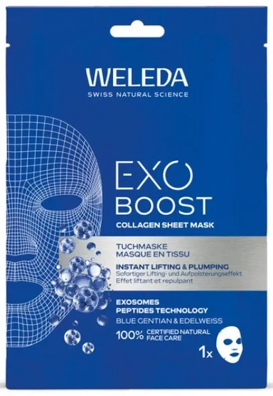 Weleda Exo Boost Collagen Masque en Tissu 20ml