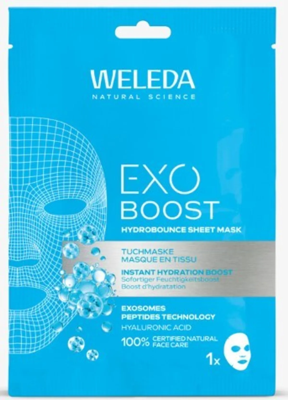 Weleda Exo Boost Hydrobounce Masque en Tissus 20ml