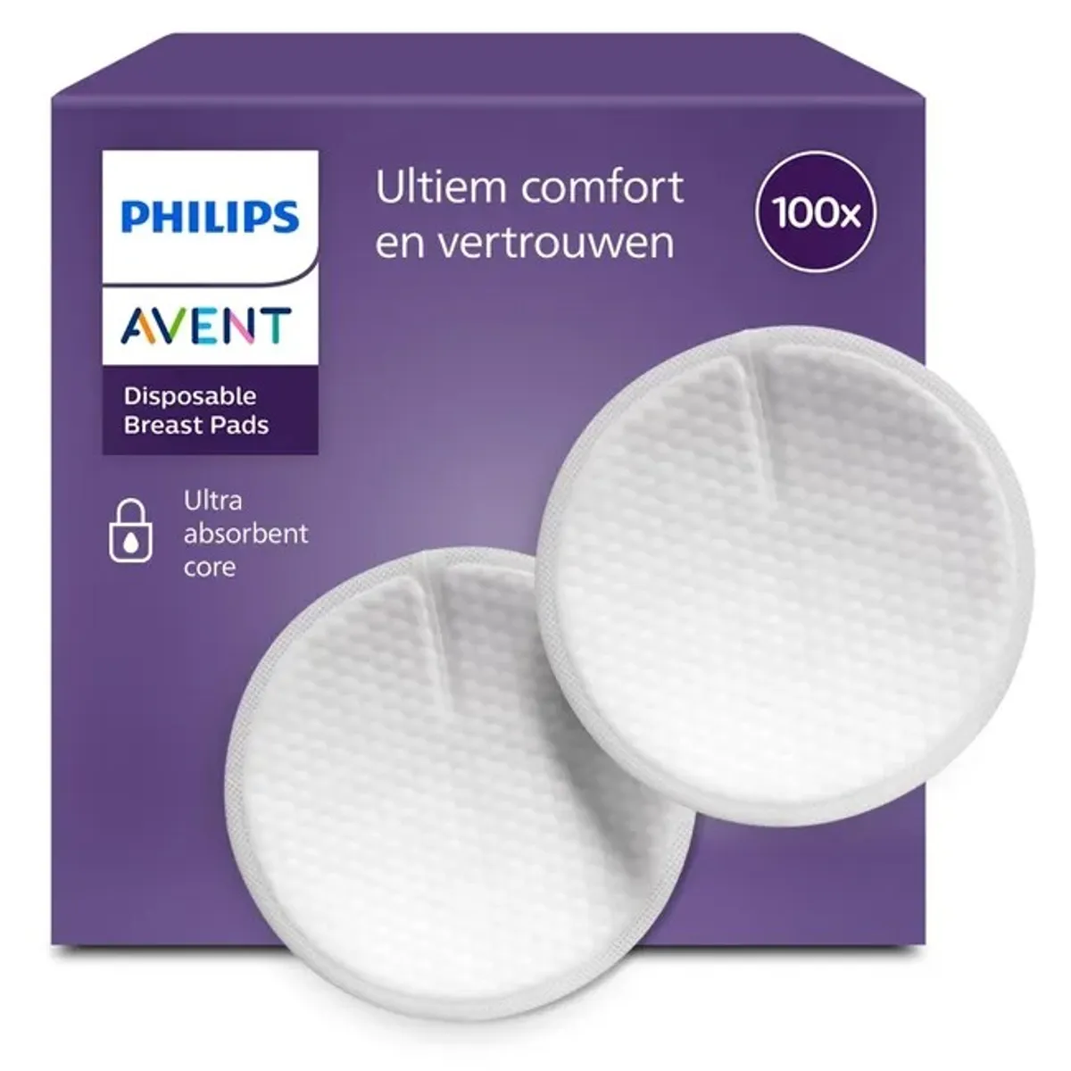 Avent Coussinets d'Allaitement Jour/Nuit 100Pièces
