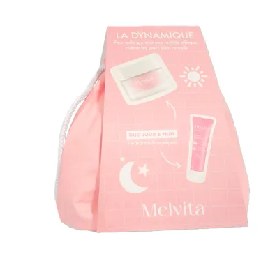 Melvita Coffret La Dynamique Hydraterende & Opvullende Set 2 Producten