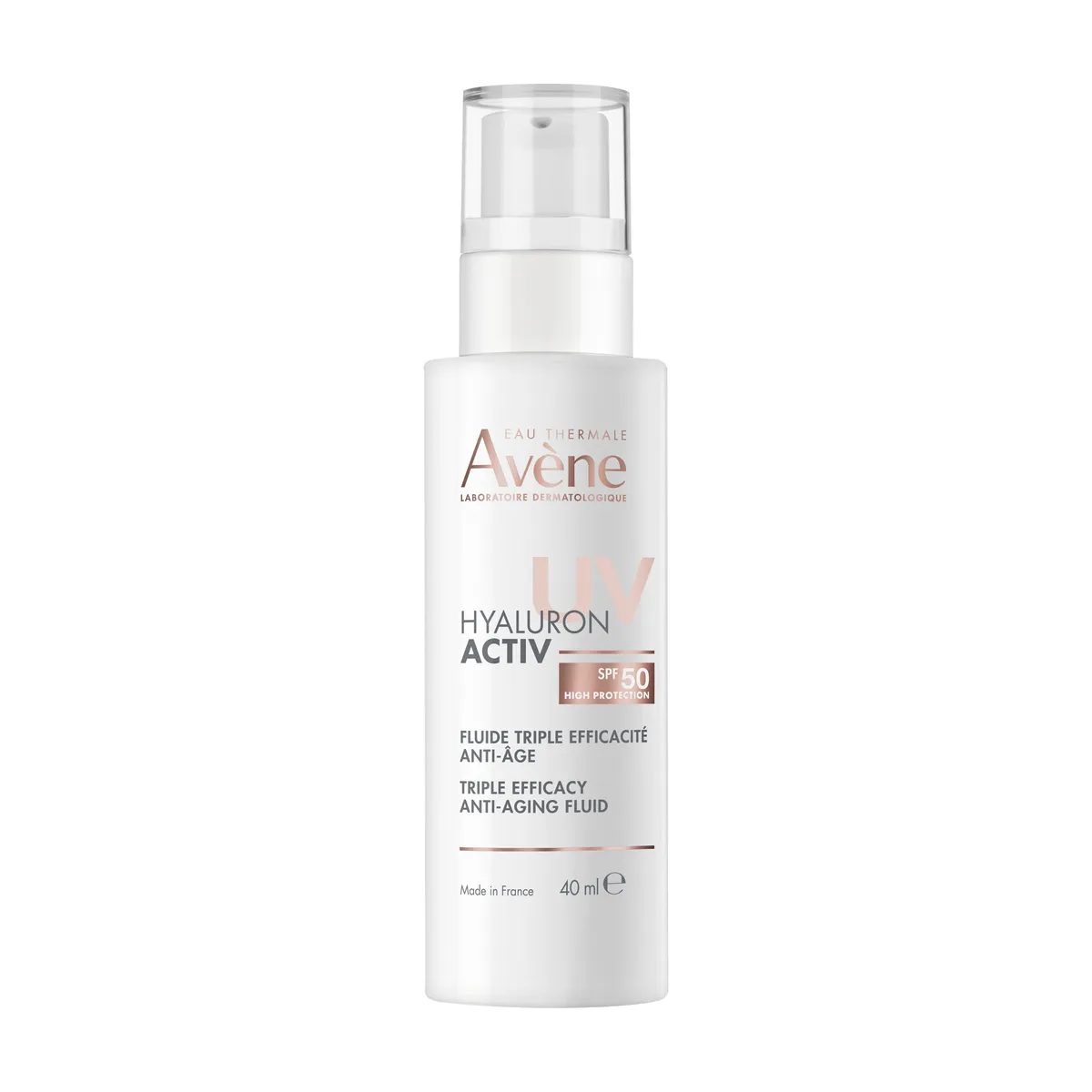 Avène Hyaluron Activ B3 Fluide Triple Efficacité Anti-âge SPF50 40ml