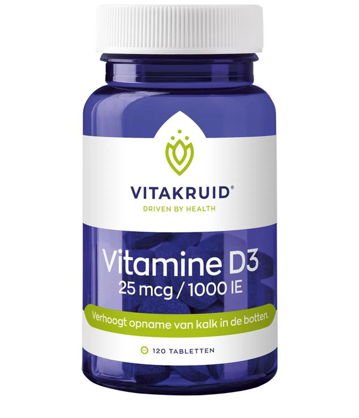 Vitakruid Vitamine D3 25 mcg 120 Tabletten