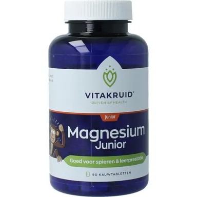 VITAKRUID MAGNESIUM JUNIOR 90 KAUWTAB