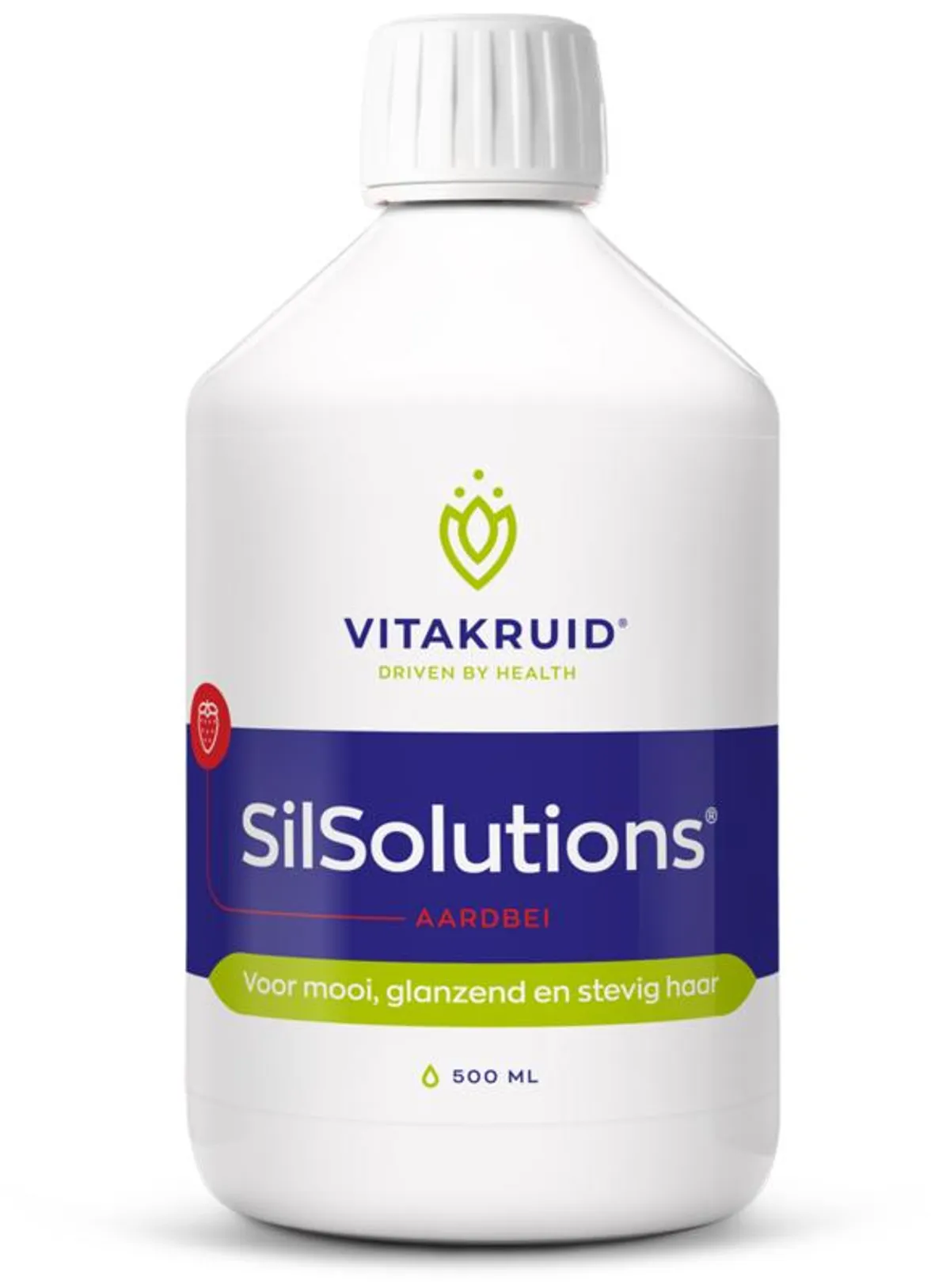 VITAKRUID SILSOLUTIONS AARDBEI 500ML