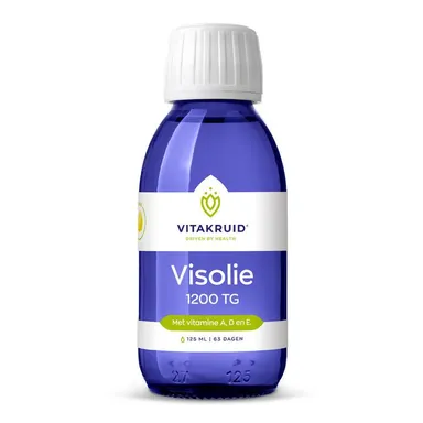 VITAKRUID VISOLIE 1200 VLOEIBAAR TRIGLYCERIDEN MET A, D & E 125ML