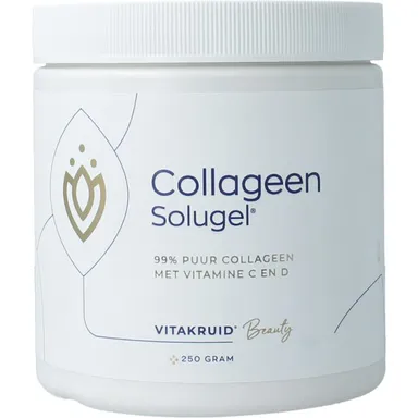 VITAKRUID COLLAGEEN SOLUGEL POEDER MET VITAMINE C & D 250G