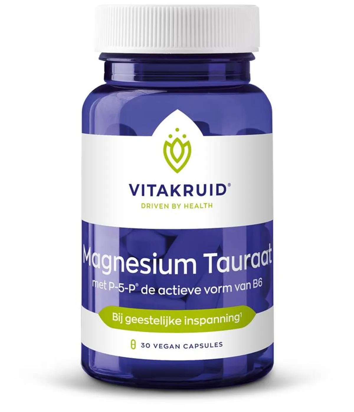 Vitakruid Magnesium Tauraat met P-5-P 30 Capsules