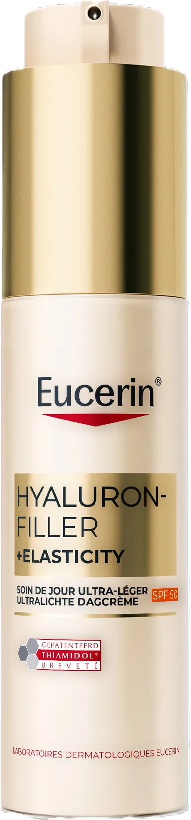 Eucerin Hyaluron-Filler +Elasticity Ultralichte Dagcrème SPF50 50 ml