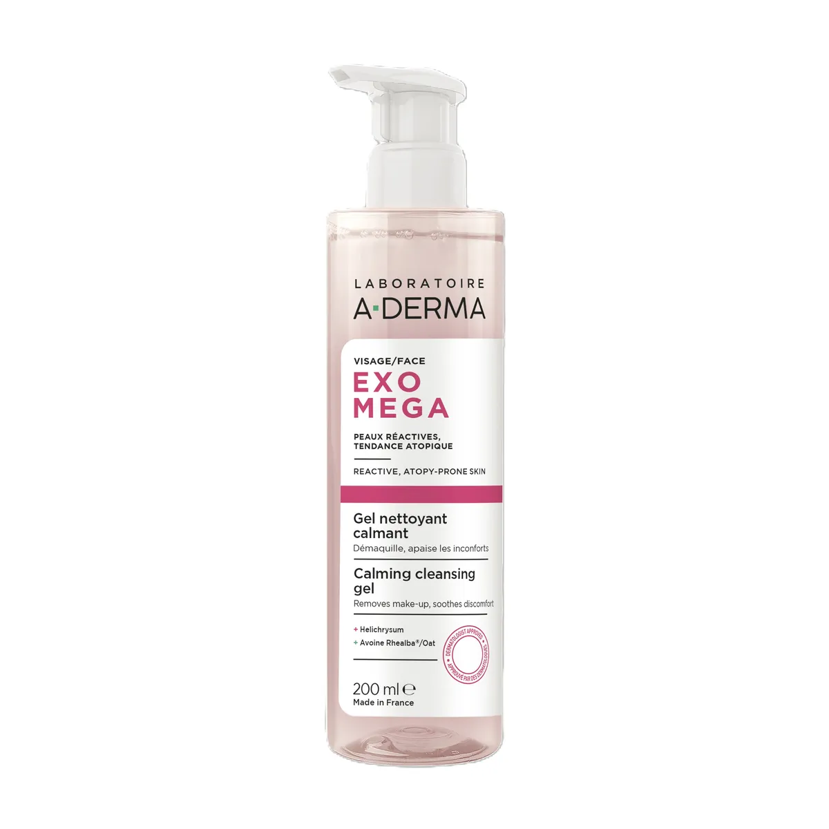 A-Derma Exomega Gel Nettoyant Calmant 200ml
