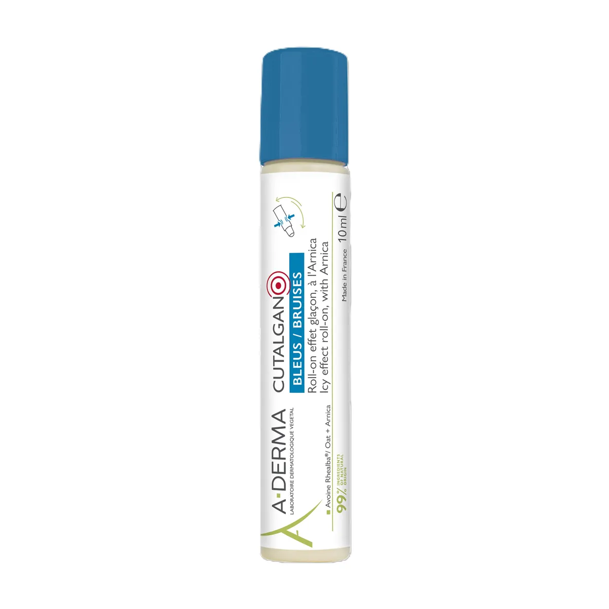A-Derma Cutalgan Roll-On Effet Glaçon Arnica 10ml