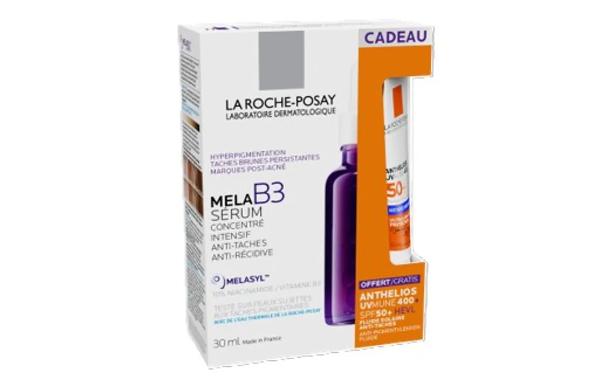 La Roche Posay Coffret Mela B3 Sérum + Solaire