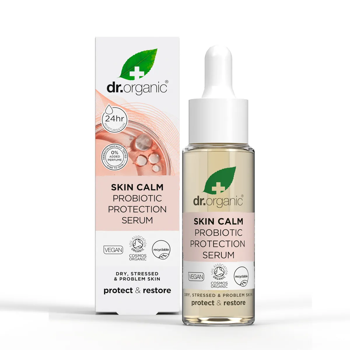 Dr. Organic Calm Skin Probiotisch Serum 30 ml
