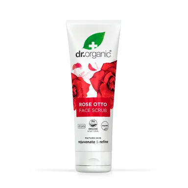Dr. Organic Gezichtsscrub Rose Otto 125 ml