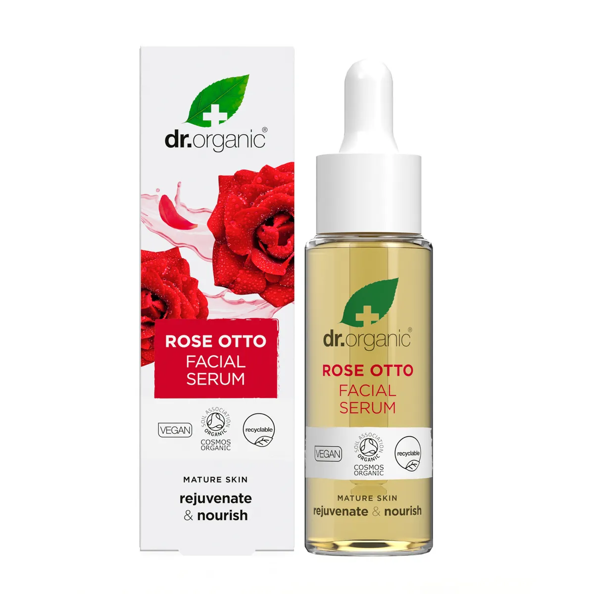 Dr. Organic Gezichtsserum Rose Otto 30 ml