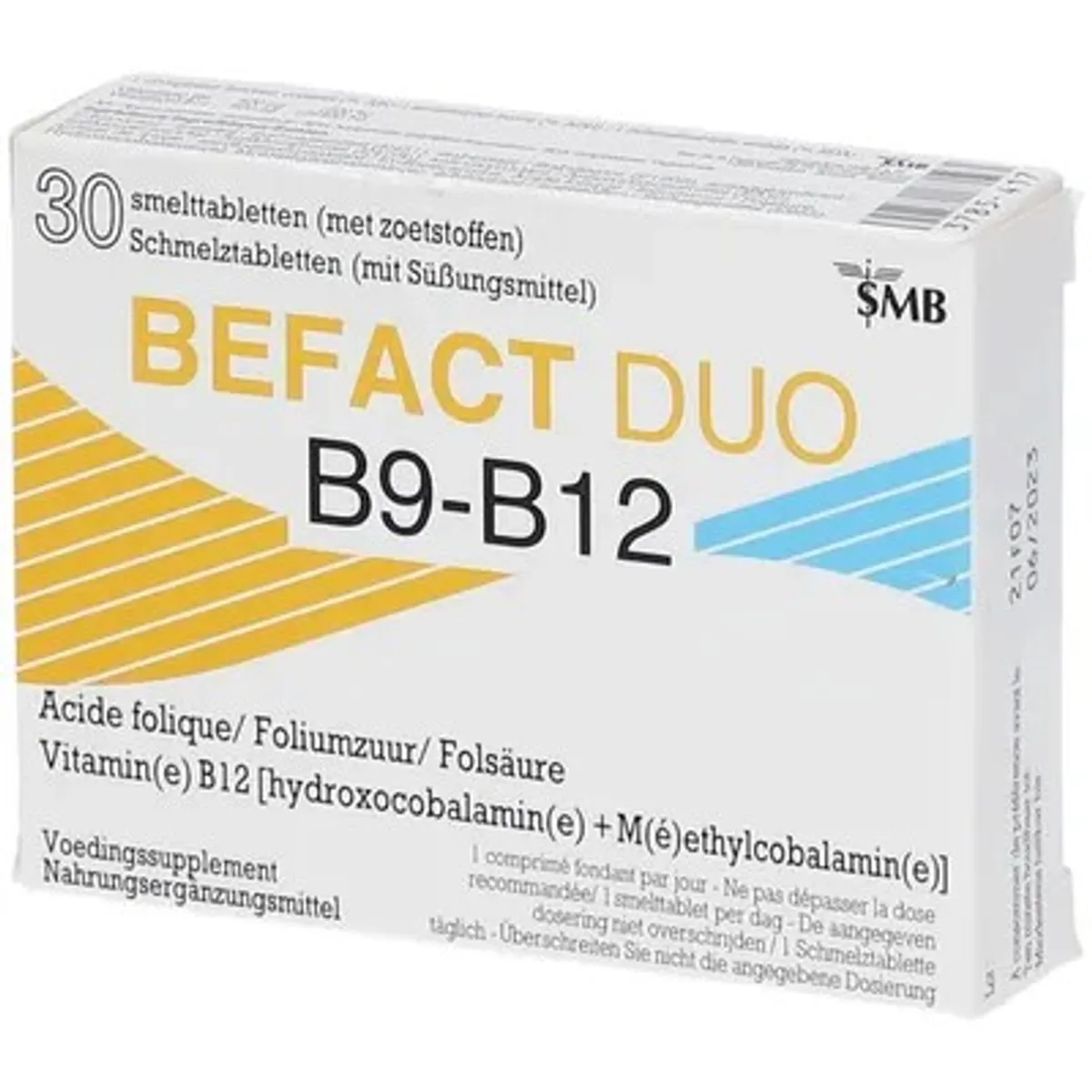 Befact Duo 30 Comprimés Fondants
