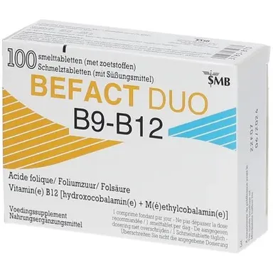 Befact Duo 100 Smelttabletten