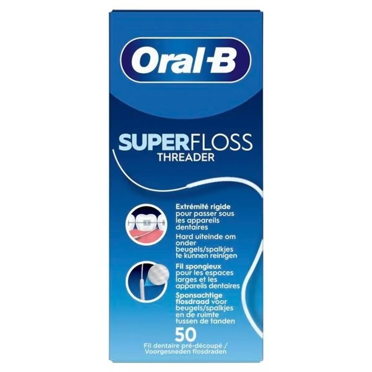 Oral-B Superfloss Fil Dentaire 50m
