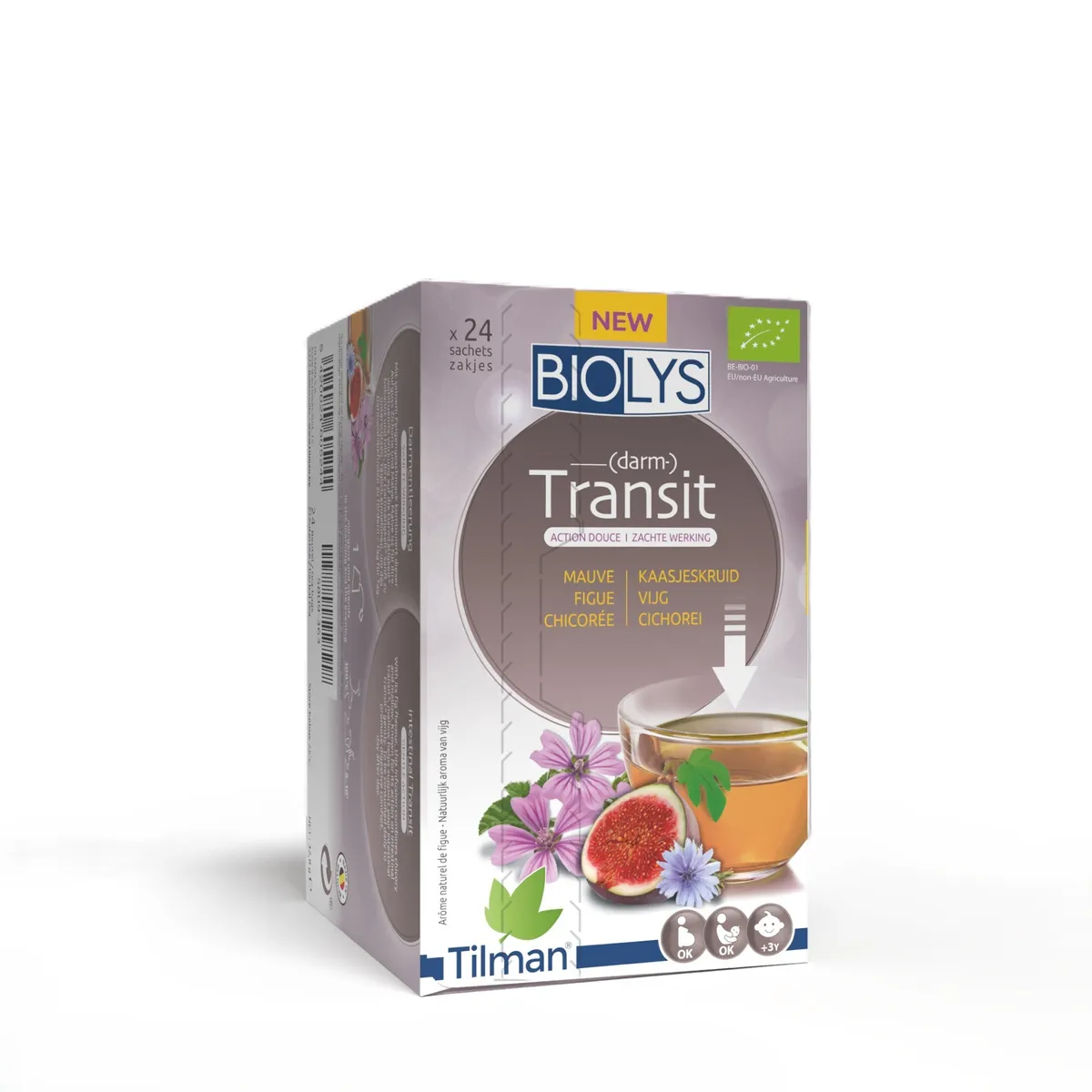 Biolys Kaasjeskruid Vijg Cichorei Transit 24 Zakjes