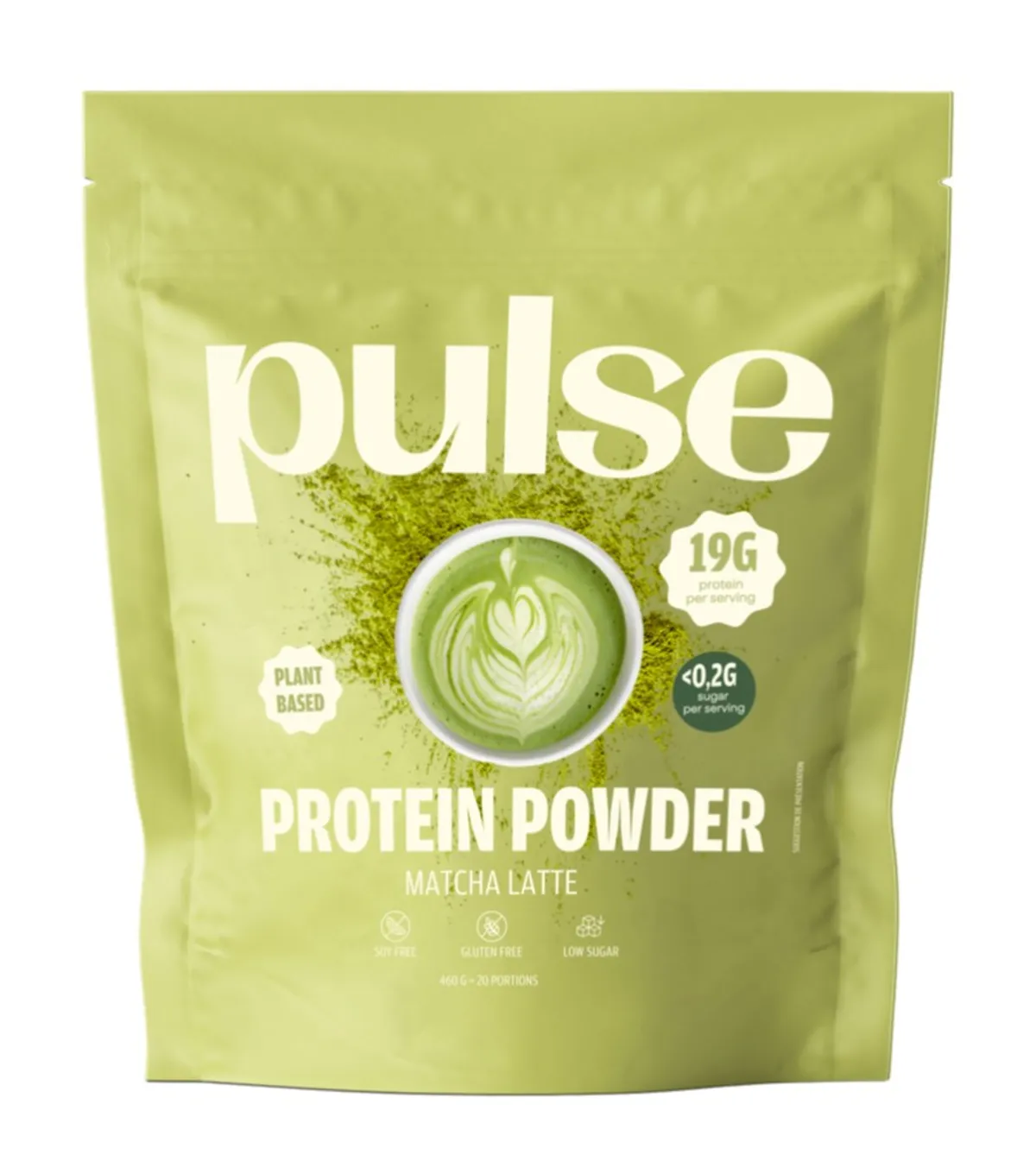 Pulse Protein Poudre Protéinée Végétale Matcha 460g