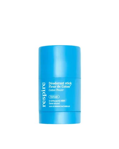 Respire Refresh Déodorant Stick Fleur de Coton 50g