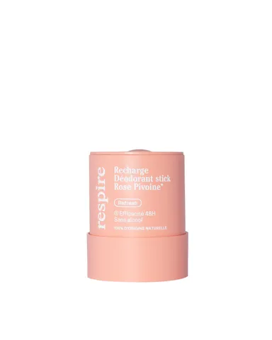 Respire Refresh Déodorant Stick Rose Pivoine Recharge 50g