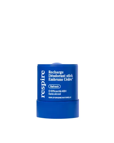 Respire Refresh Déodorant Stick Embruns Cèdre Recharge 50g