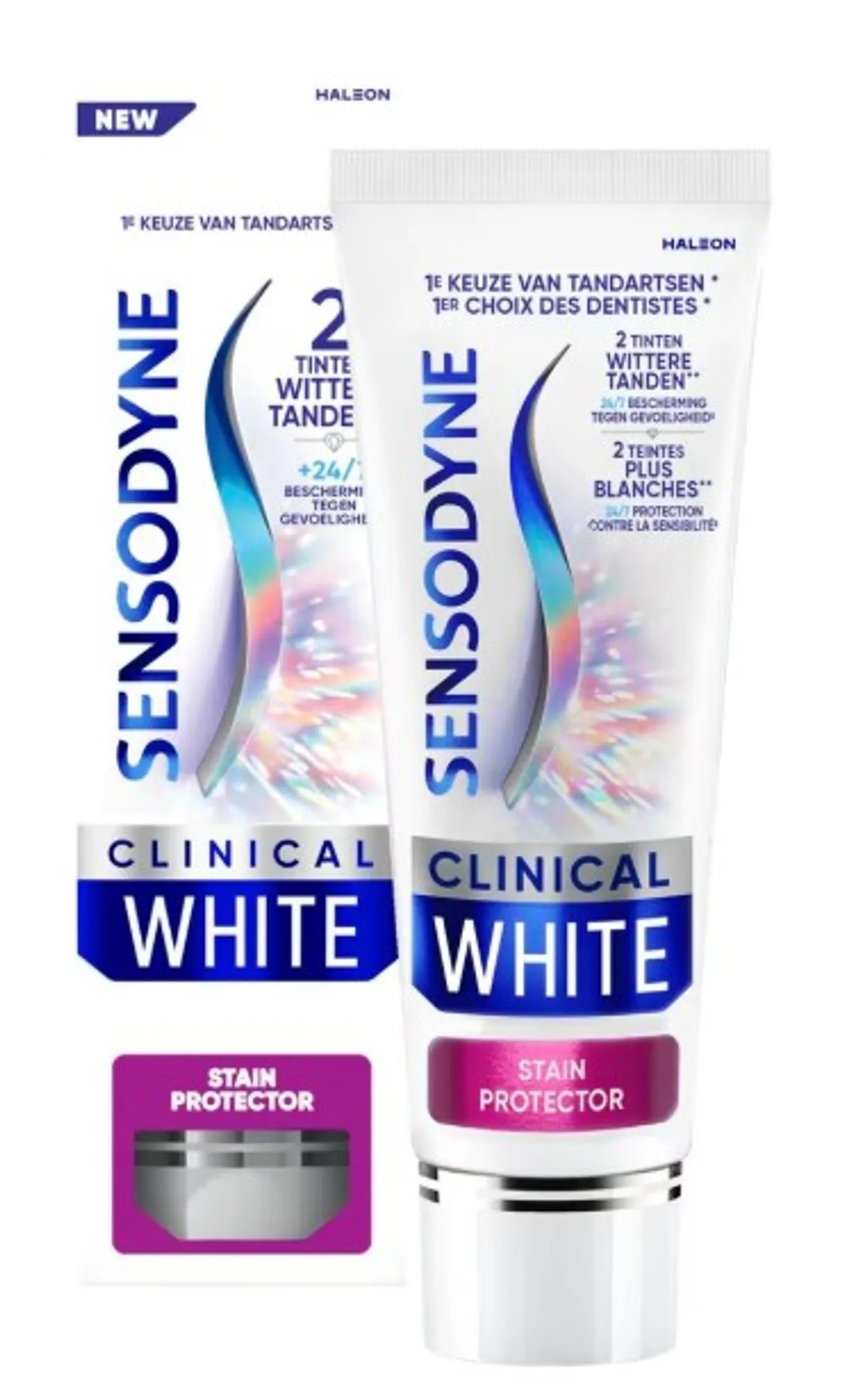 Sensodyne Clinical White Stain Protector Dentifrice 75ml