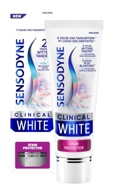 Sensodyne Clinical White Stain Protector Dentifrice 75ml