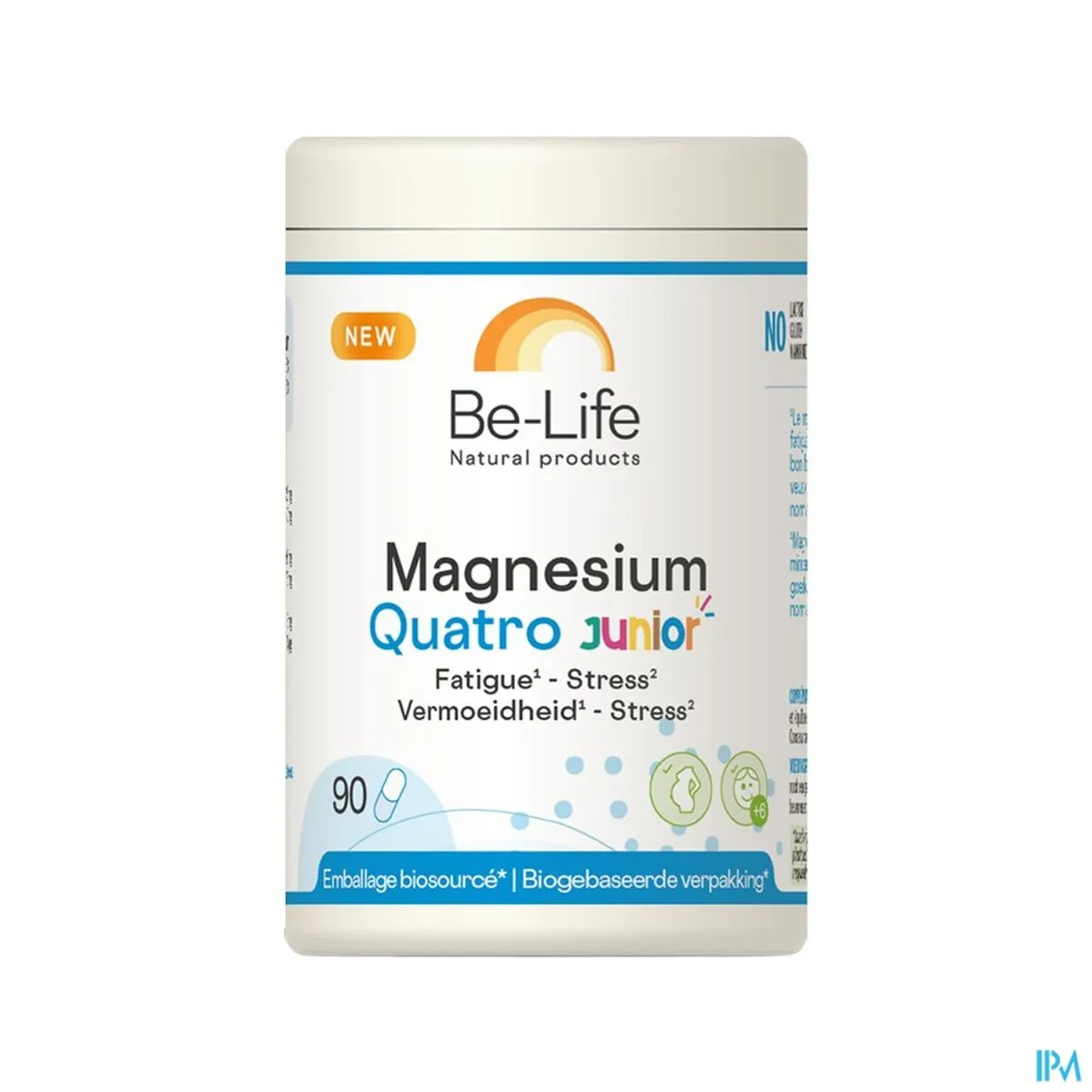 Be-Life Magnesium Quatro Junior 90 Capsules