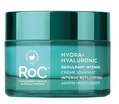 ROC HYDRA + HYALURONIC INTENSE REPLUMPING AM PM MOISTURIZER 50ML