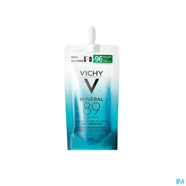 Vichy Minéral 89 Booster Quotidien Hydratant Repulpant Recharge 50ml