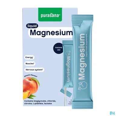 Purasana Magnesium Liquid 15x10ml