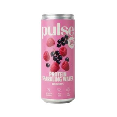 Pulse Protein Bruisend Proteïnewater Rode Vruchten330 ml