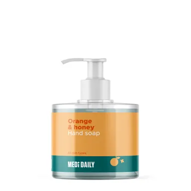 MEDI DAILY Savon Liquide Mains Surgras Orange & Miel 300ml