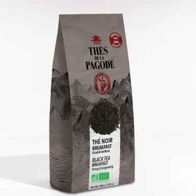 Thés De La Pagode Thé Noir Breakfast Bio 100g