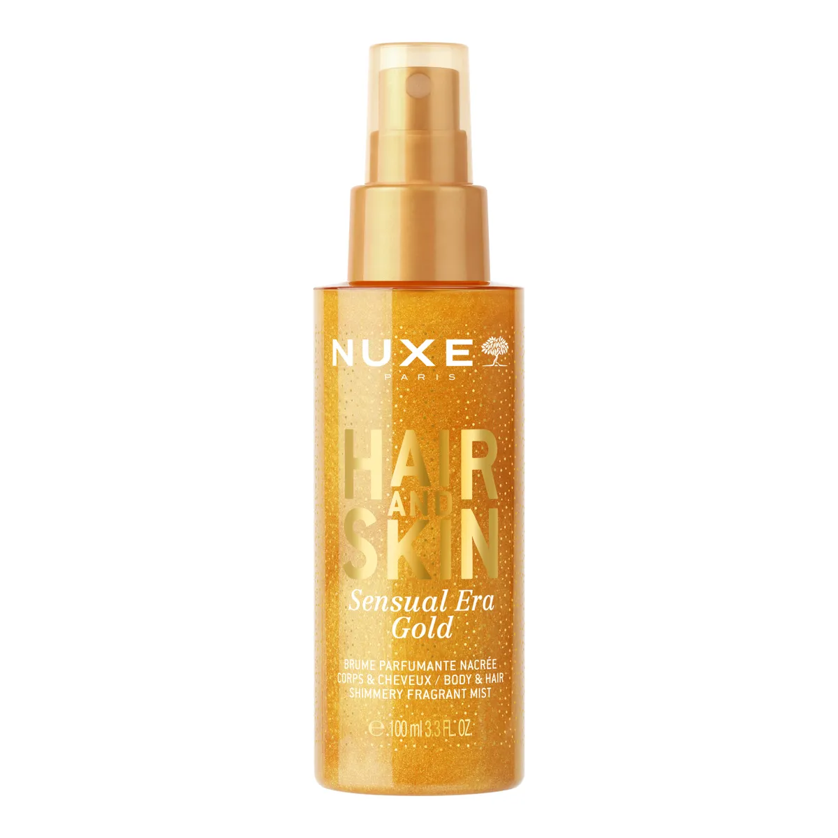 Nuxe Hair and Skin Sensual Era Gold Geparfumeerde Parelmoernevel 100 ml