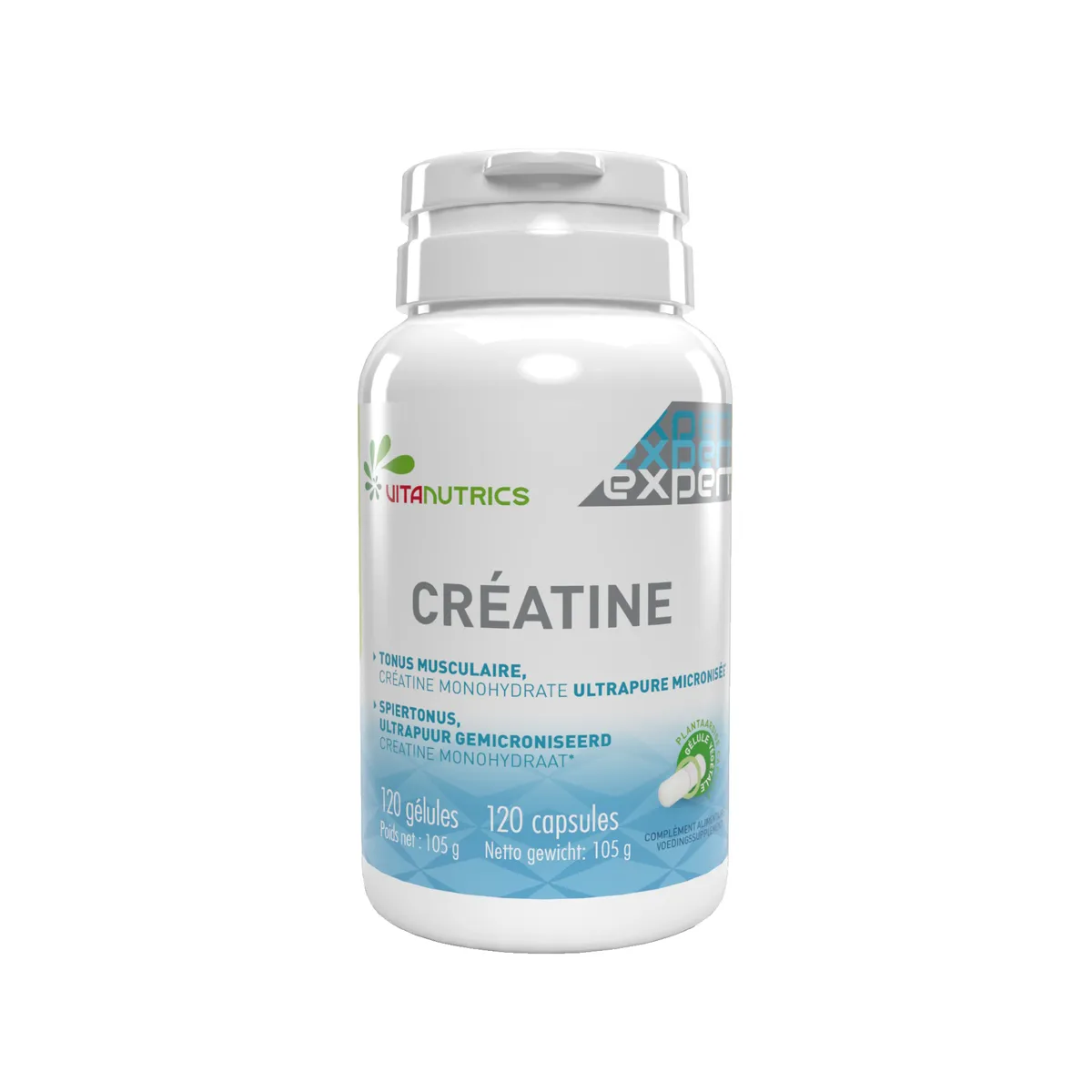 Vitanutrics Vitacréatine 120 Capsules