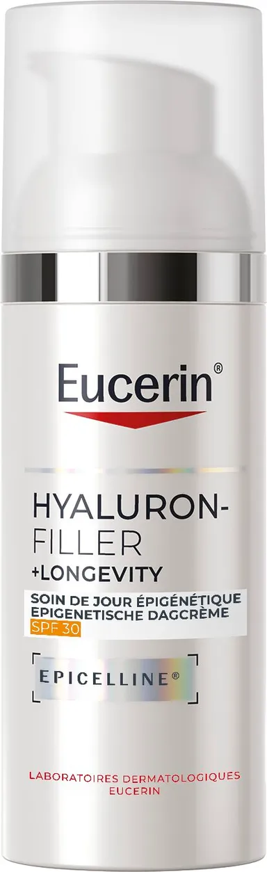 Eucerin Hyaluron-Filler + Longevity Soin De Jour Epigénétique 50ml